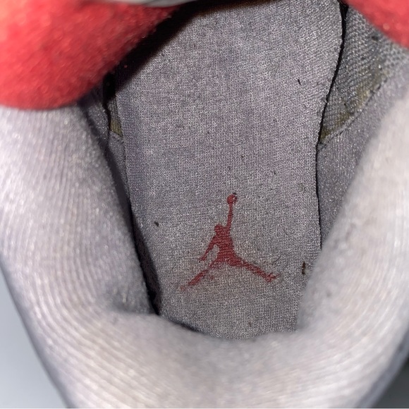 2011 Air Jordan 3 Retro Black Cement BC3 Men's 9 US 136064-010 Black/Varsity Red - Picture 14 of 16